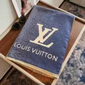 foulard louis vuitton marron monogram pas cher laine melangee l180cm w65cm 028